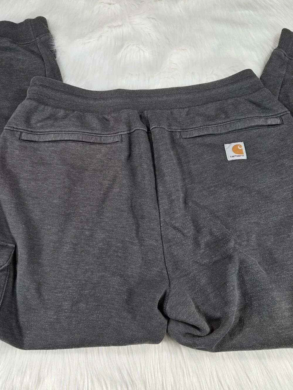 🆕️ Carhartt Men's Grey Force Relaxed Fit Sweatpants